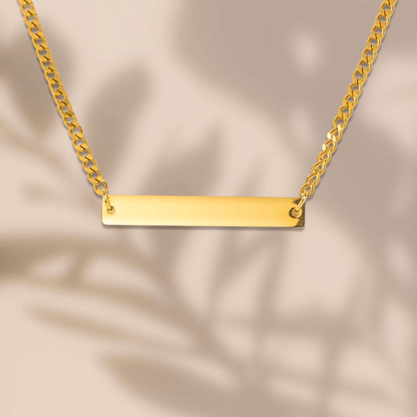 Cuban Bar Necklace - Custom Design