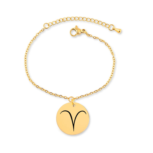 Zodiac Sign Bracelet - SchilGrey Vault OwnPrint Jewelry Zodiac Sign Bracelet Custom Jewelry, Personalized Jewelry