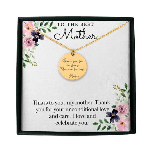 Custom Message Necklace - SchilGrey Vault OwnPrint Niches Custom Message Necklace Custom Jewelry, Personalized Jewelry