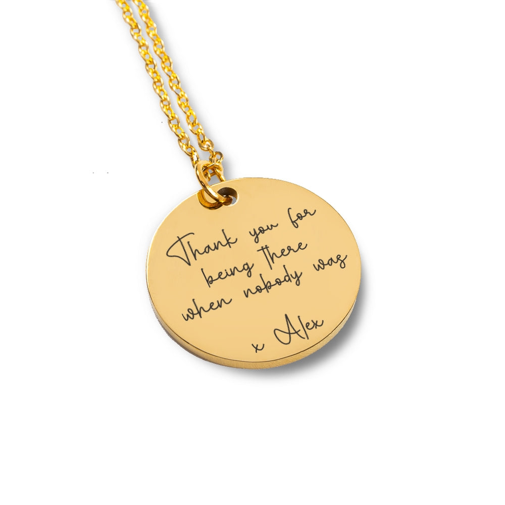 Custom Message Necklace - SchilGrey Vault OwnPrint Jewelry Custom Message Necklace Custom Jewelry, Personalized Jewelry